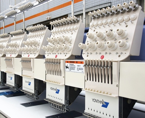 lo mismo como la máquina principal del bordado del ordenador de tajima 15 con precio barato en máquina automatizada plana del bordado de la India